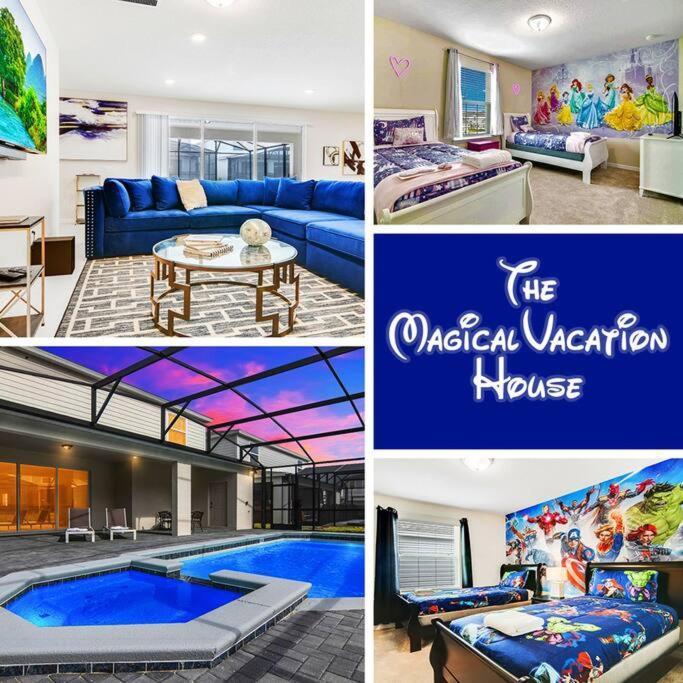 Magical Mansion 10 Bedroom W Pool Near Disney Дейвънпорт Екстериор снимка