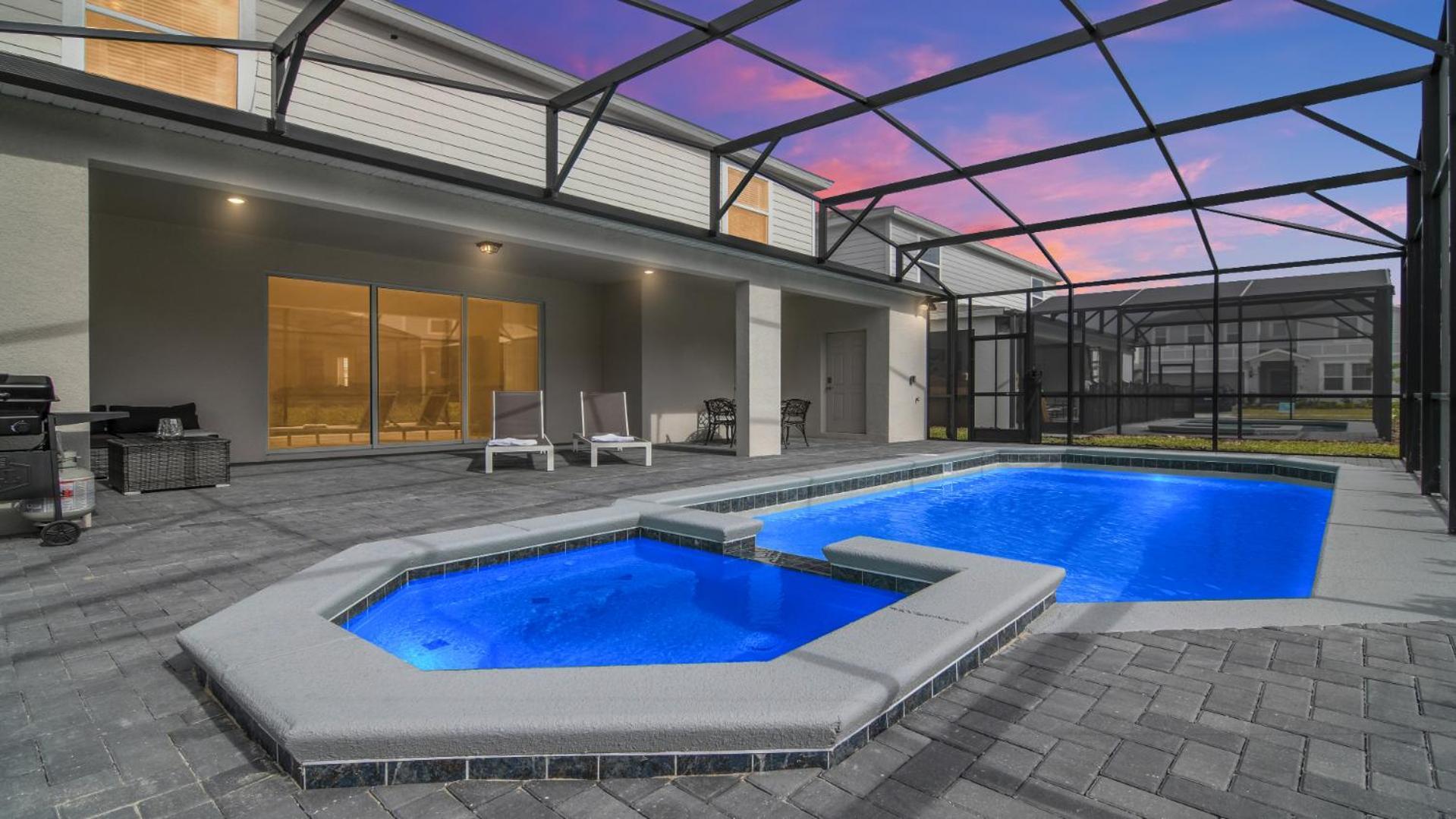 Magical Mansion 10 Bedroom W Pool Near Disney Дейвънпорт Екстериор снимка